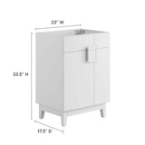 Miles 24" Bathroom Vanity Cabinet (Sink Basin Not Included)