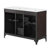 Steamforge 48" Double Sink Bathroom Vanity