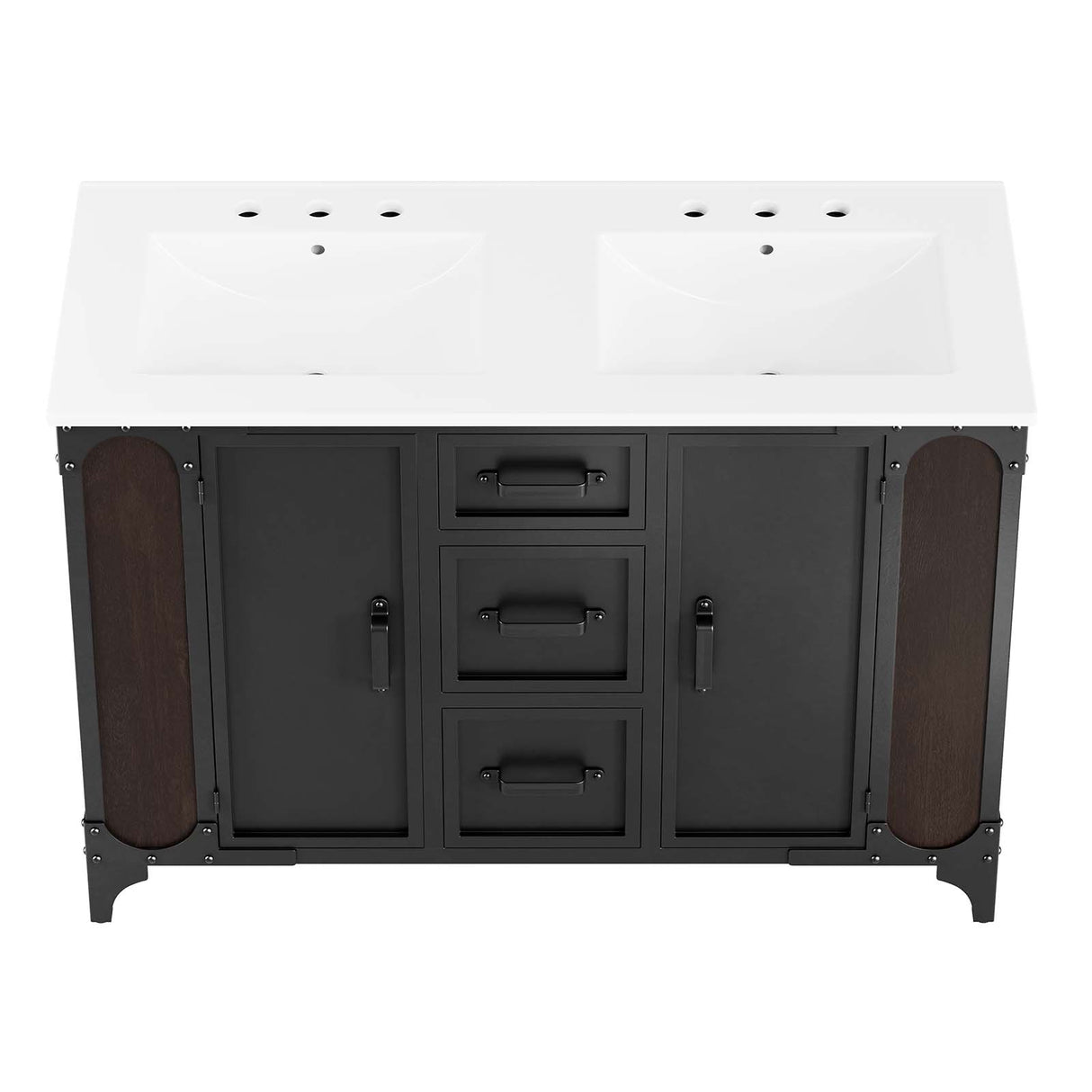 Steamforge 48" Double Sink Bathroom Vanity