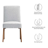 Lyra Fabric Dining Room Side Chair - Set of 2