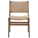 Saoirse Woven Rope Wood Dining Side Chair - Set of 2