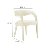 Pinnacle Performance Velvet Dining Chair Set of Two