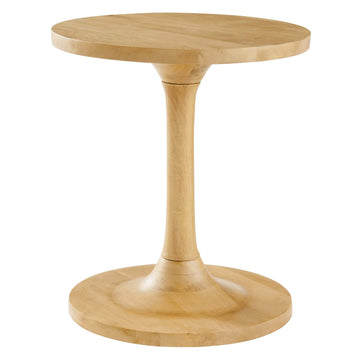 Lina Round Wood Side Table