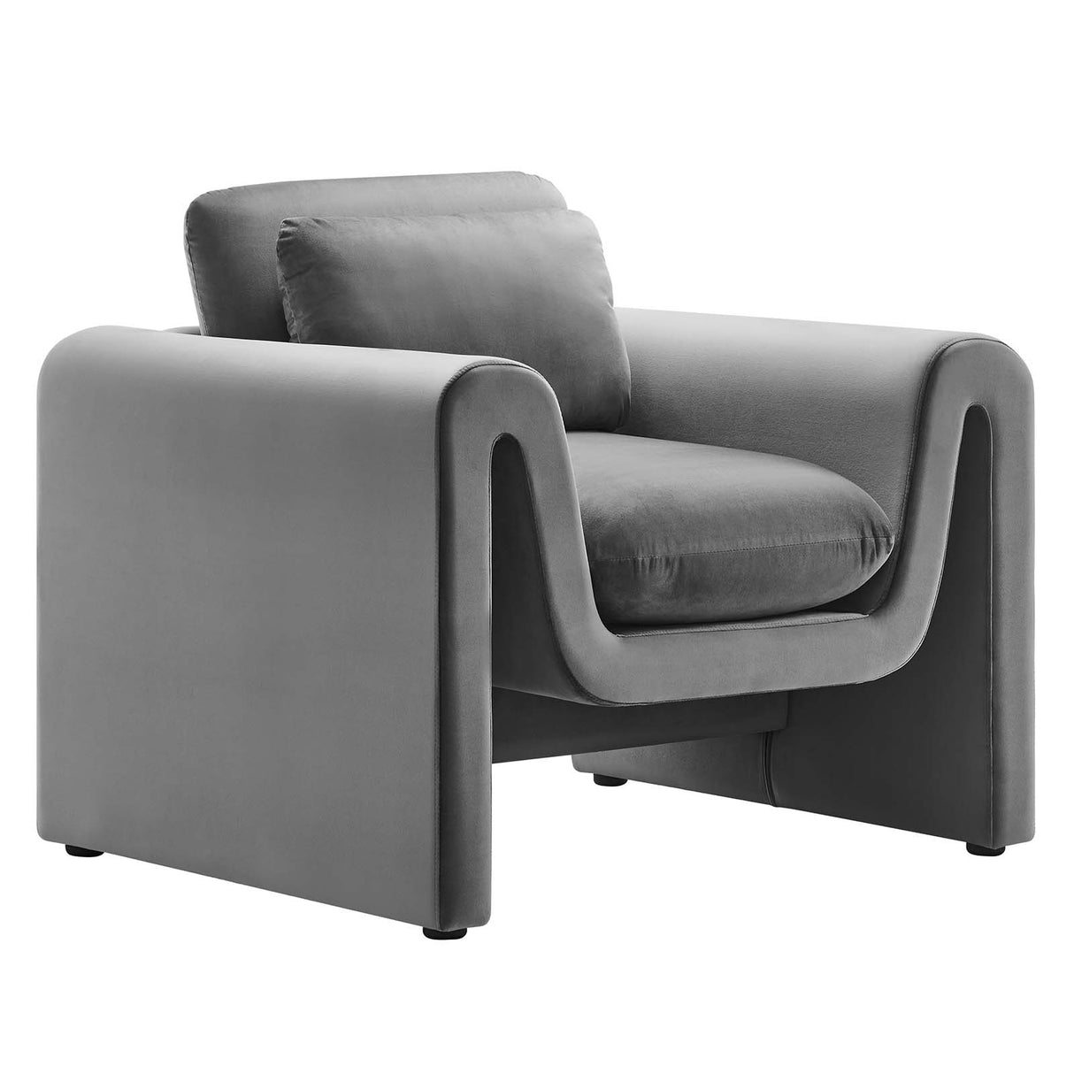 Waverly Performance Velvet Armchair