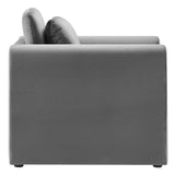 Waverly Performance Velvet Armchair