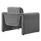 Waverly Performance Velvet Armchair