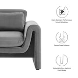 Waverly Performance Velvet Armchair