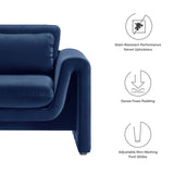 Waverly Performance Velvet Armchair