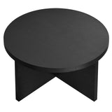 Silas Round Wood Coffee Table