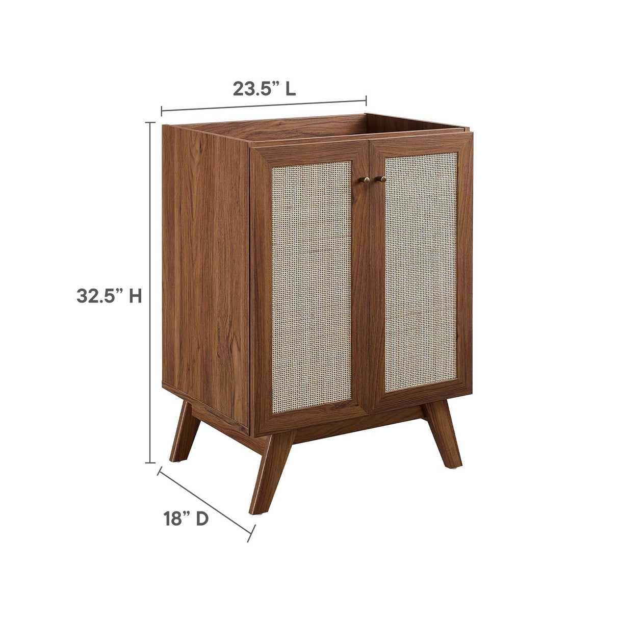 Soma 24" Bathroom Vanity Cabinet (Sink Basin Not Included)