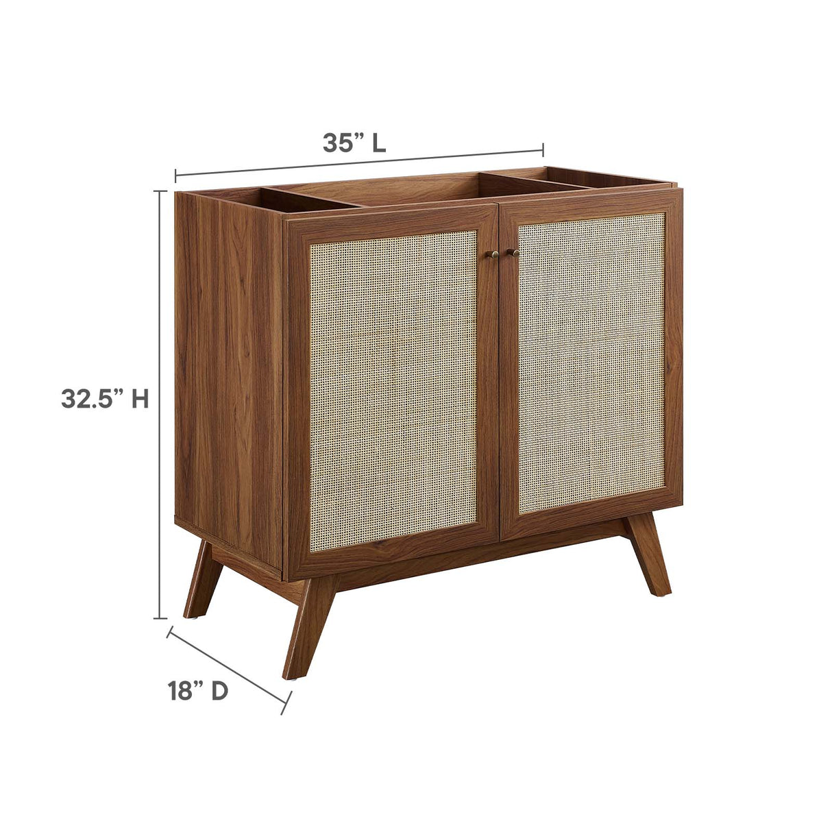 Soma 36" Bathroom Vanity Cabinet (Sink Basin Not Included)