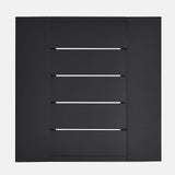Tahoe Outdoor Patio Powder-Coated Aluminum End Table