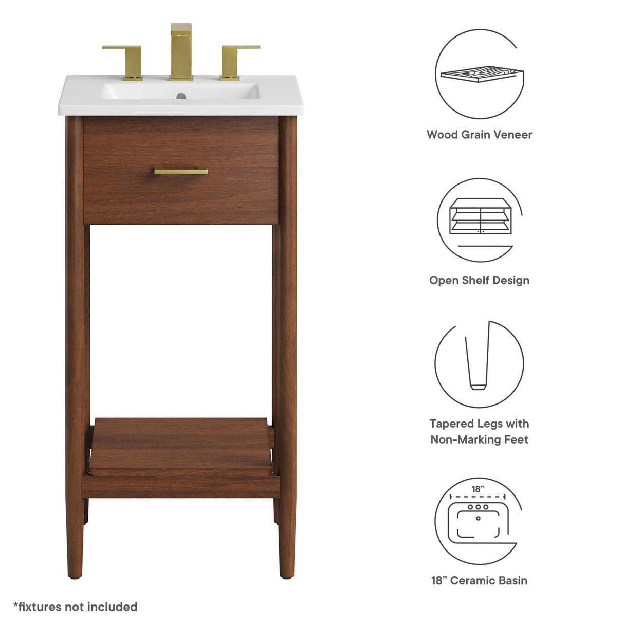 Zaire 18" Bathroom Vanity