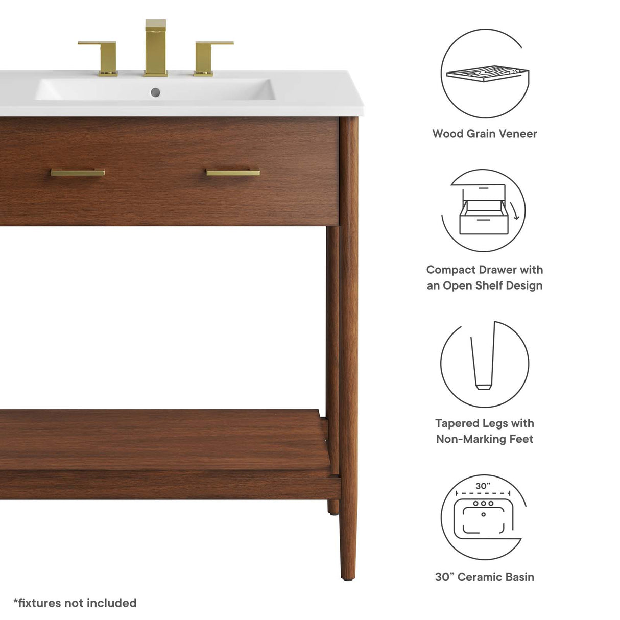 Zaire 30" Bathroom Vanity