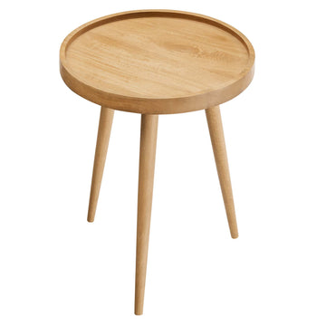 Chiro Round Wood Side Table
