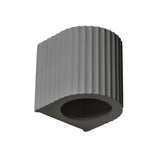 Corinthian  Dark Grey Wall Light, Max 20W, E26 Base, Wet Rated