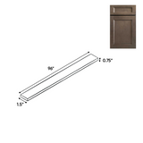 RTA - Essence Cemento - Tall Fillers - 1.5"W x 96"H x 0.75"D - ESC-TF1.596