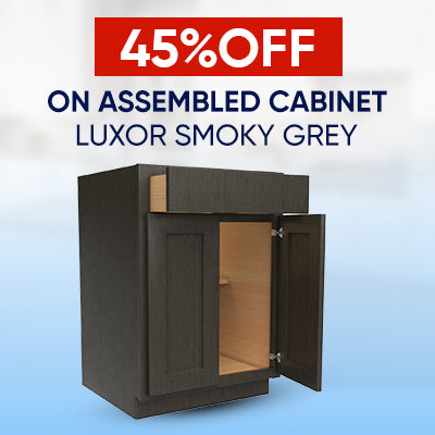 Luxor Smoky Grey Cabinets