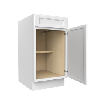 RTA - Fashion White - Single Door Base Cabinet | 18
