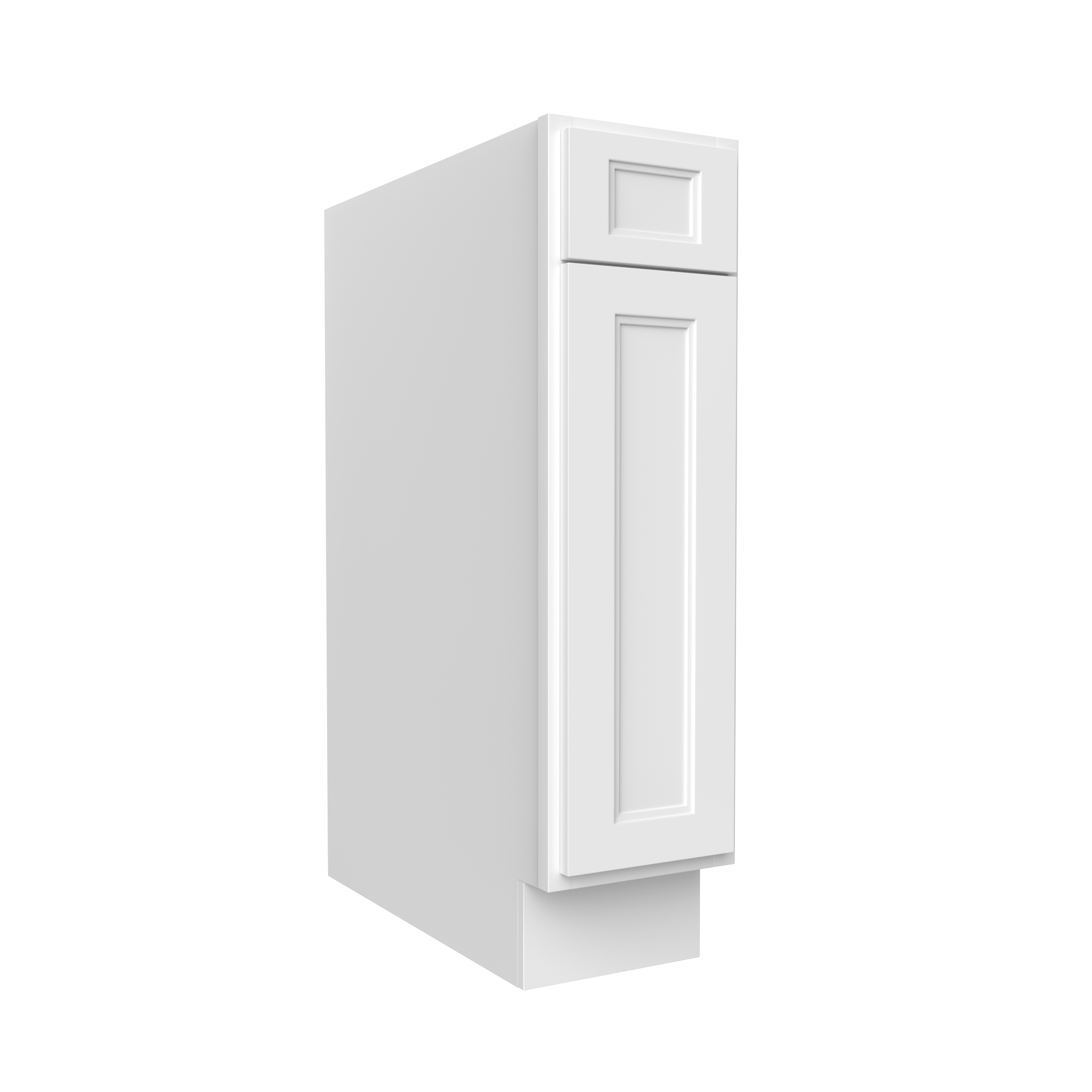 RTA - Fashion White - Single Door Base Cabinet | 9"W x 34.5"H x 24"D