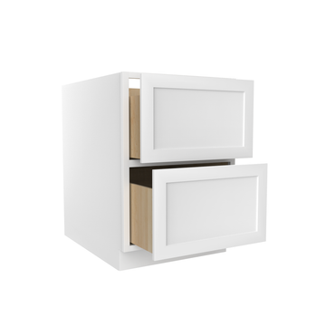 RTA - Fashion White - Two Drawer Base Cabinet | 33