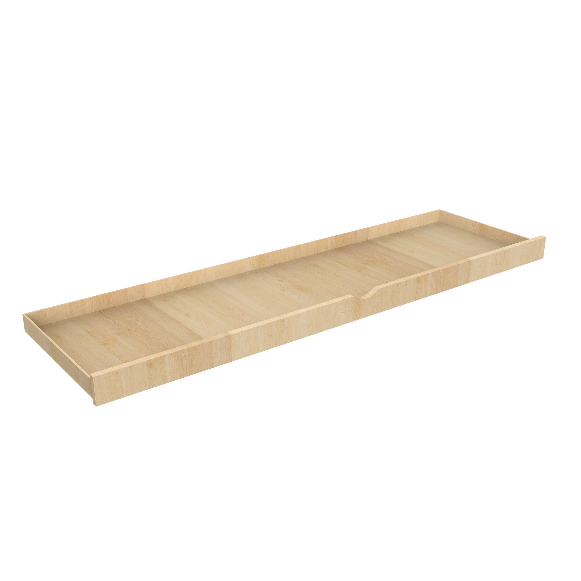 RTA - Fashion White - Pull Out Shelf | 42"W x 3"H x 24"D