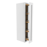 RTA - Fashion White - Wall Spice Cabinet | 6"W x 42"H x 12"D