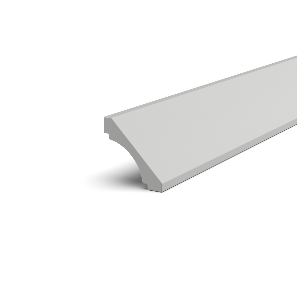 Liberty Shaker Ashen - 3.75 Inch Crown Moldings Accessories - 3.75" Width x 3.75" Height x 96" Depth