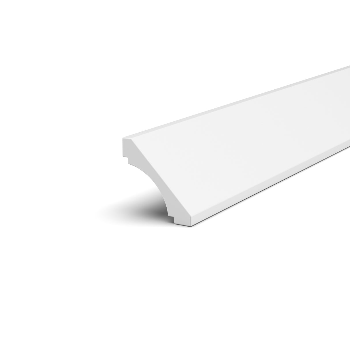 RTA - Liberty Shaker White - Crown Moldings - 96"W x 3.5"H x 3.5"D