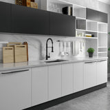 ZLINE 24 in. Rome Dual Mount Single Bowl Fireclay Kitchen Sink with Bottom Grid in Charcoal (FRC5123-CL-24)