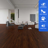 Luxury Vinyl Plank Glue Down Flooring, Capitol Hill, 7-1/4" x 48" x 2.5mm, 12 mil Wear Layer - Uptown Collections (36.24SQ FT/ CTN)