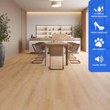 Laminate Water Resistant Flooring, Baywood Place, 60" x 9-1/4" x 12mm, AC4 Wear Layer - Comfort Heights Collections (19.16SQ FT/ CTN)