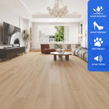 Luxury Vinyl Plank Glue Down Flooring, Metro, 7-1/4" x 48" x 2.5mm, 12 mil Wear Layer - Uptown Collections (36.24SQ FT/ CTN)