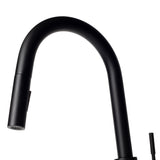 ZLINE Gemini Kitchen Faucet in Matte Black (GEM-KF-MB)