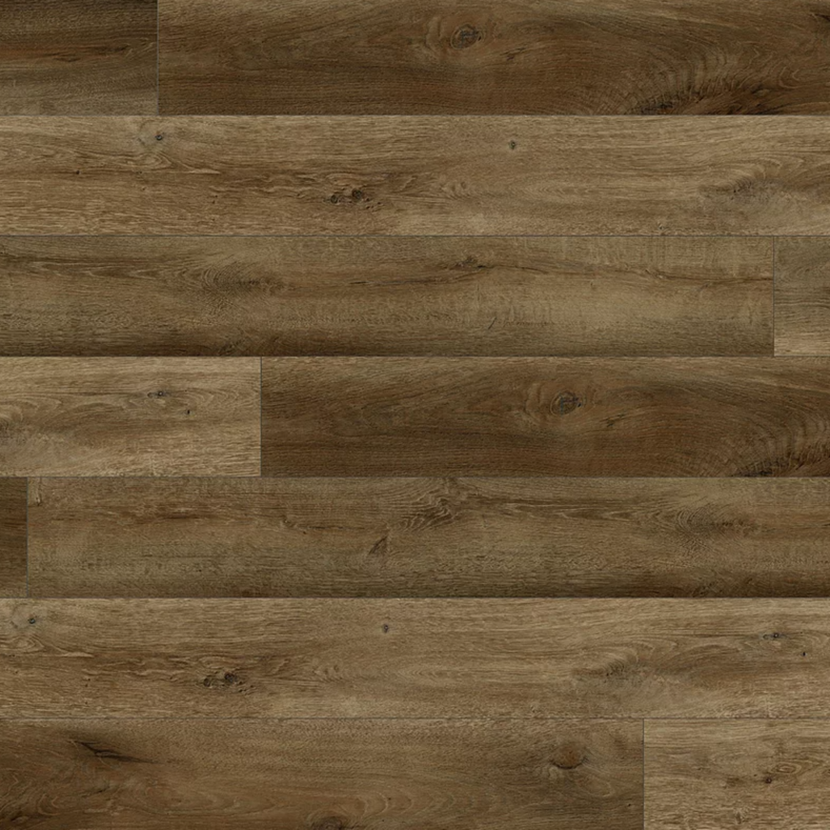 SPC Luxury Vinyl Flooring, Click Lock Floating, Ganache, 7" x 48" x 5mm, 12 mil Wear Layer - Bambino Collections (23.64SQ FT/ CTN)