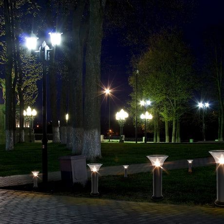 LED Solar Bollard Lights