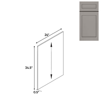 RTA - Grey Shaker - Plywood Panel Only - 24