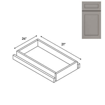 RTA - Grey Shaker - Base Roll Out Tray - 20