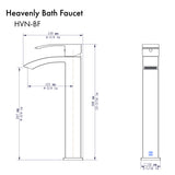 ZLINE Heavenly Bath Faucet in Gun Metal (HVN-BF-GM)