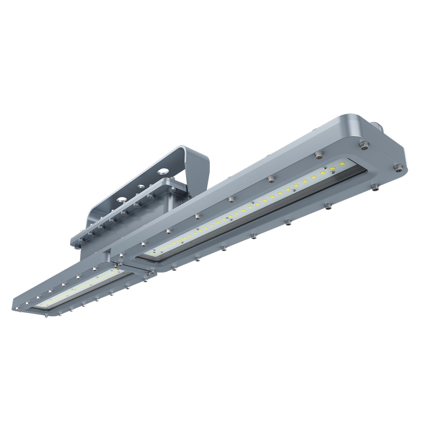 100 Watt 4FT LED Explosion Proof Linear Light, I Series, Dimmable, 5000K, 14000LM, AC100-277V, IP66, Hazardous Location Lighting Fixtures