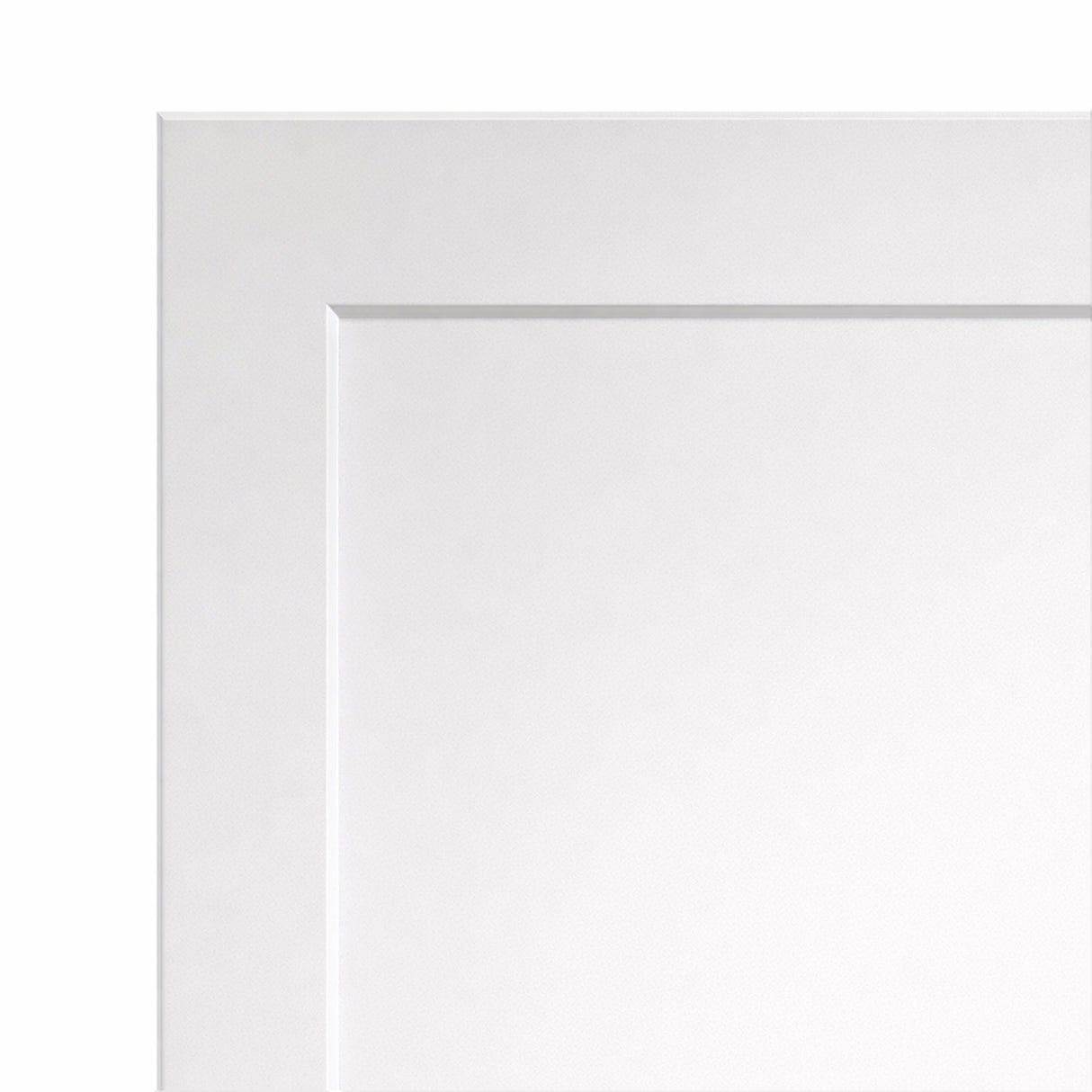 Ivanees 1-Panel Solid Core Shaker Door Slab 80 Inch Height