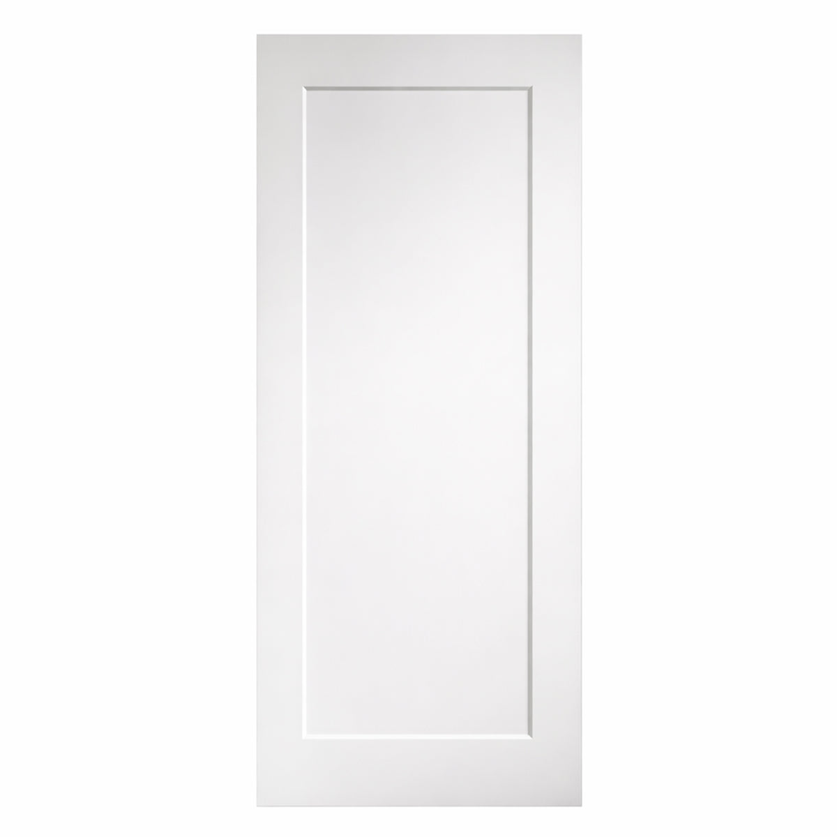 Ivanees 1-Panel Solid Core Shaker Door Slab 80 Inch Height