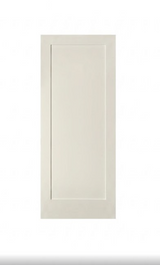 Ivanees 1-Panel Solid Core Shaker Door Slab 80 Inch Height