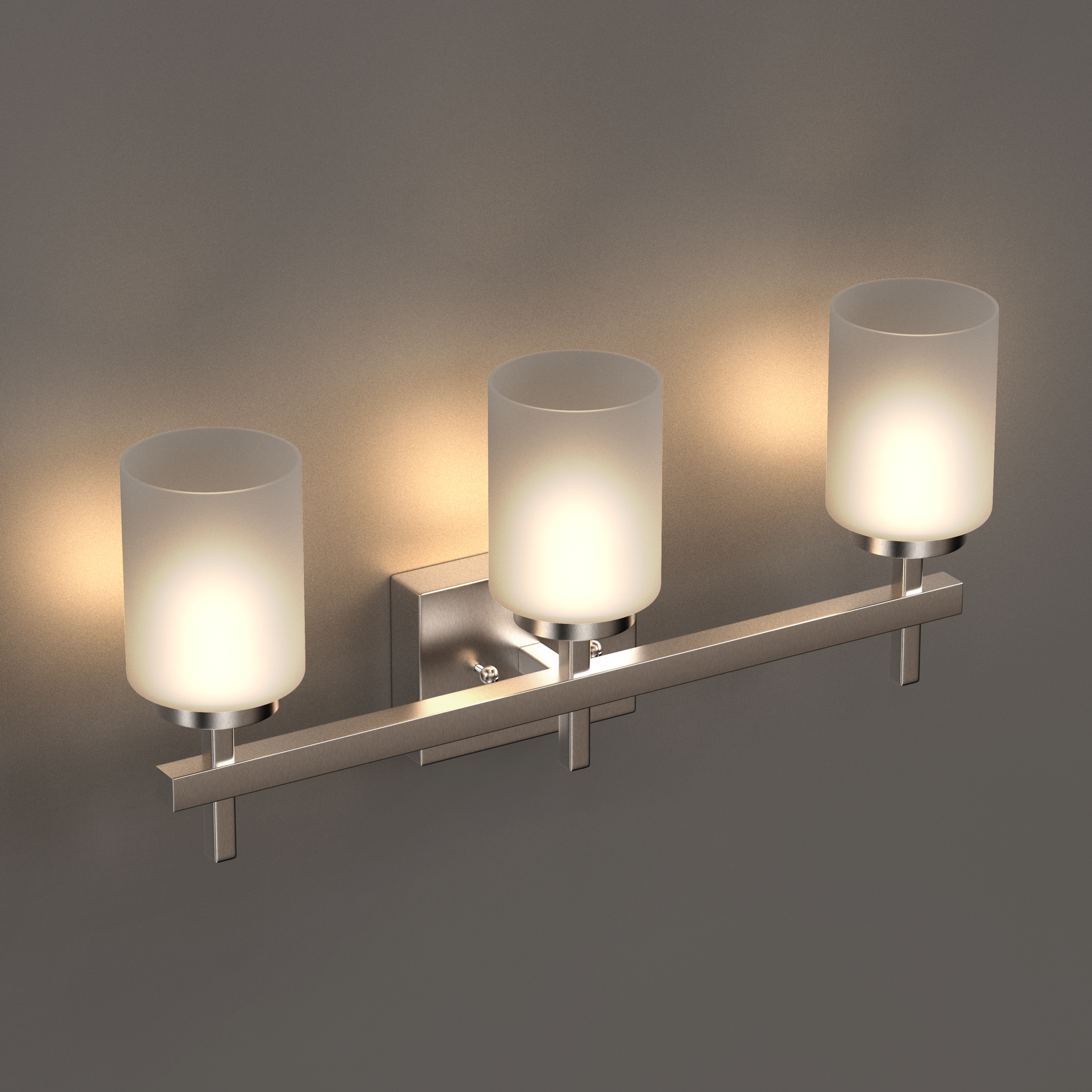 Brushed Nickel Bathroom Light Fixtures