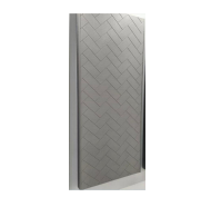HERRING BONE - MATT FINISH SMC shower surrounds. Can be cut to size.solid surface. Available in more colours. include aluminium trims.