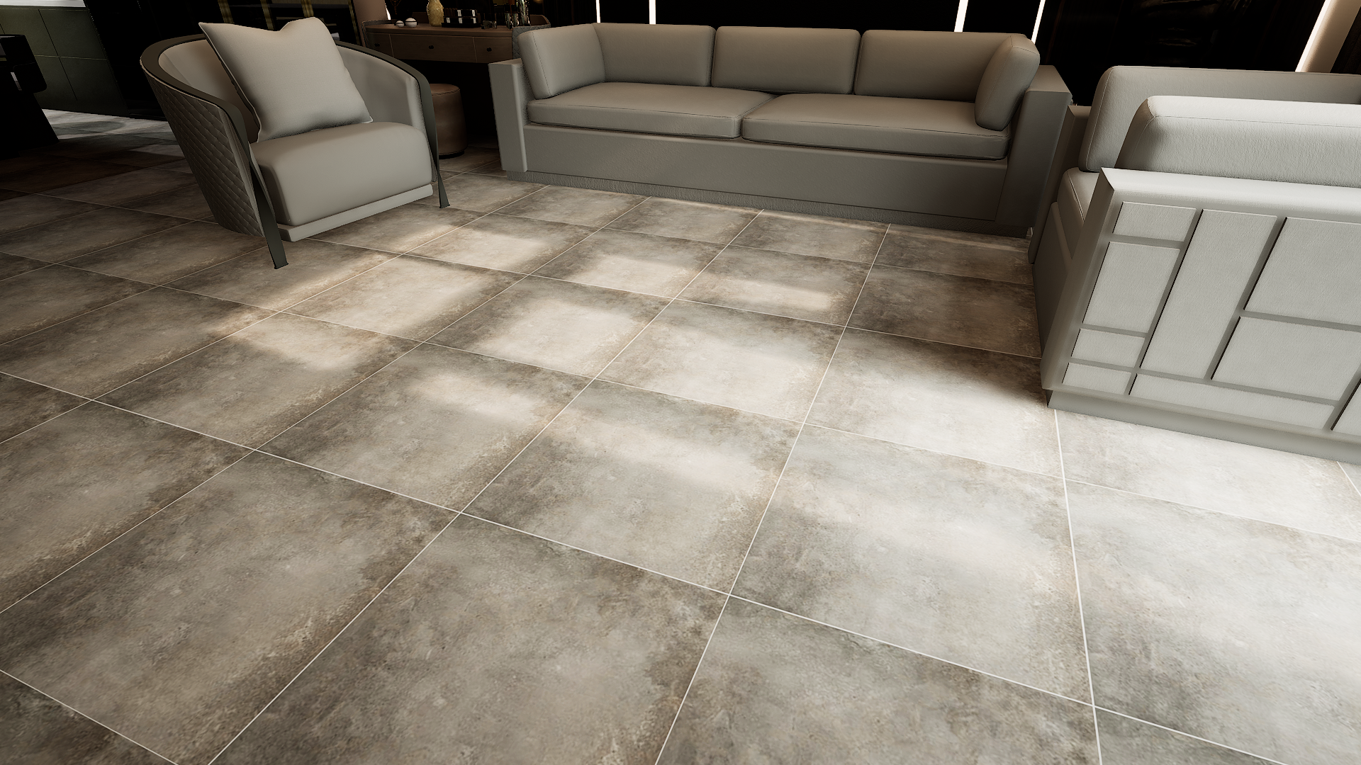 24 X 24 In Ceraforge Chromium Matte Rectified Color Body Porcelain