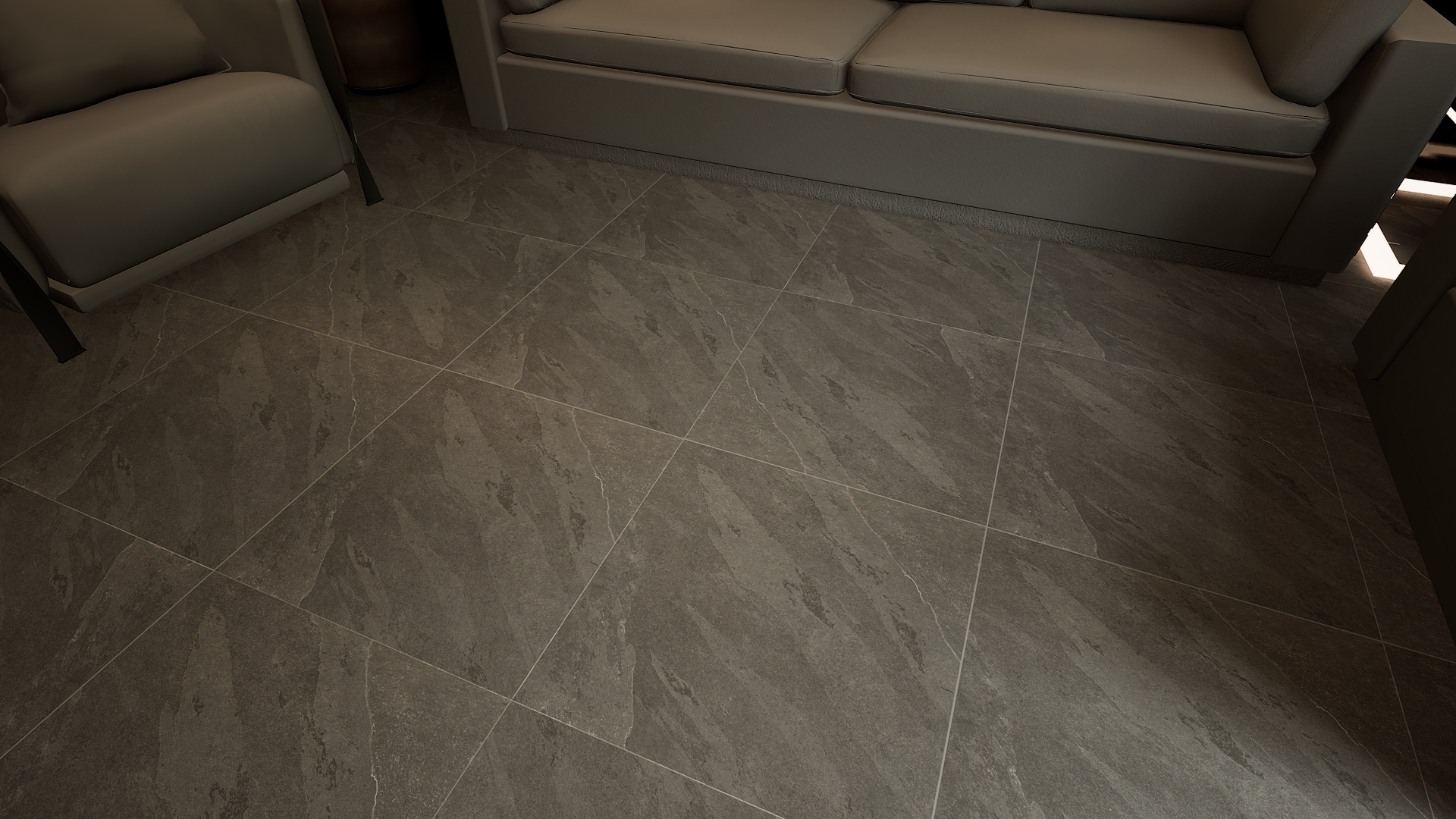 24 X 24 In Nord Chromium Matte Rectified Color Body Porcelain