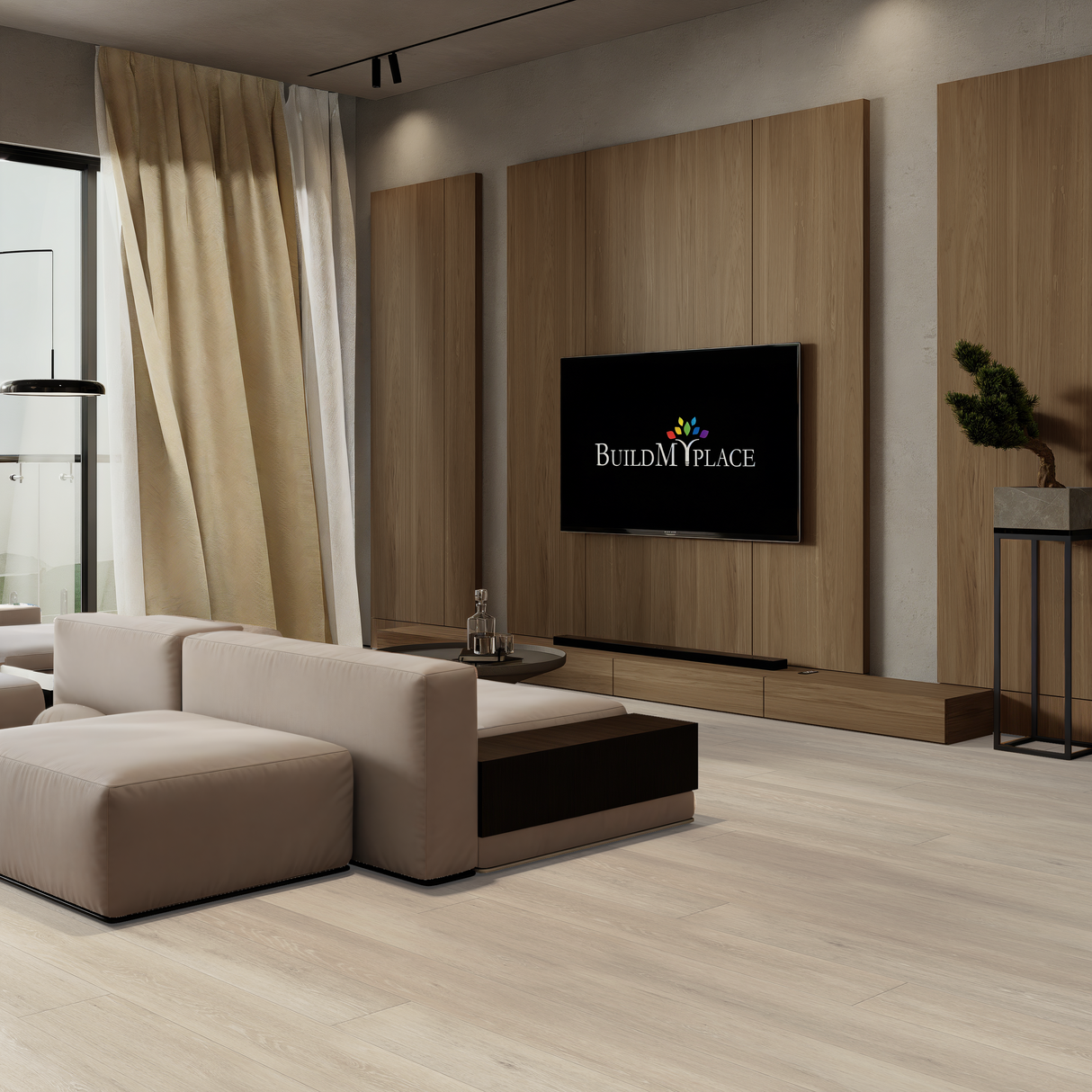 COREtec Plus 7 Plank VV024-00705 Waterproof Rigid Core, IVORY COAST OAK WPC Luxury Vinyl Floor Plank 7" x 48" x 8mm