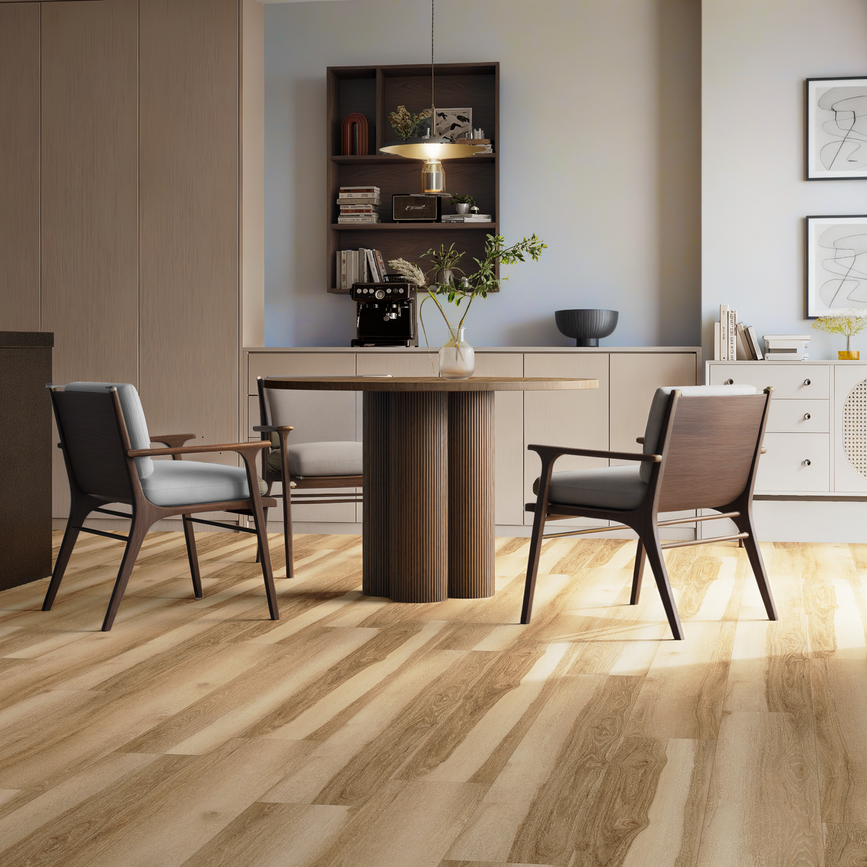 Luxury Vinyl Plank Flooring, Wahine, 9" x 72" x 5.5mm, 20 mil Wear Layer- Riptide-II Collection