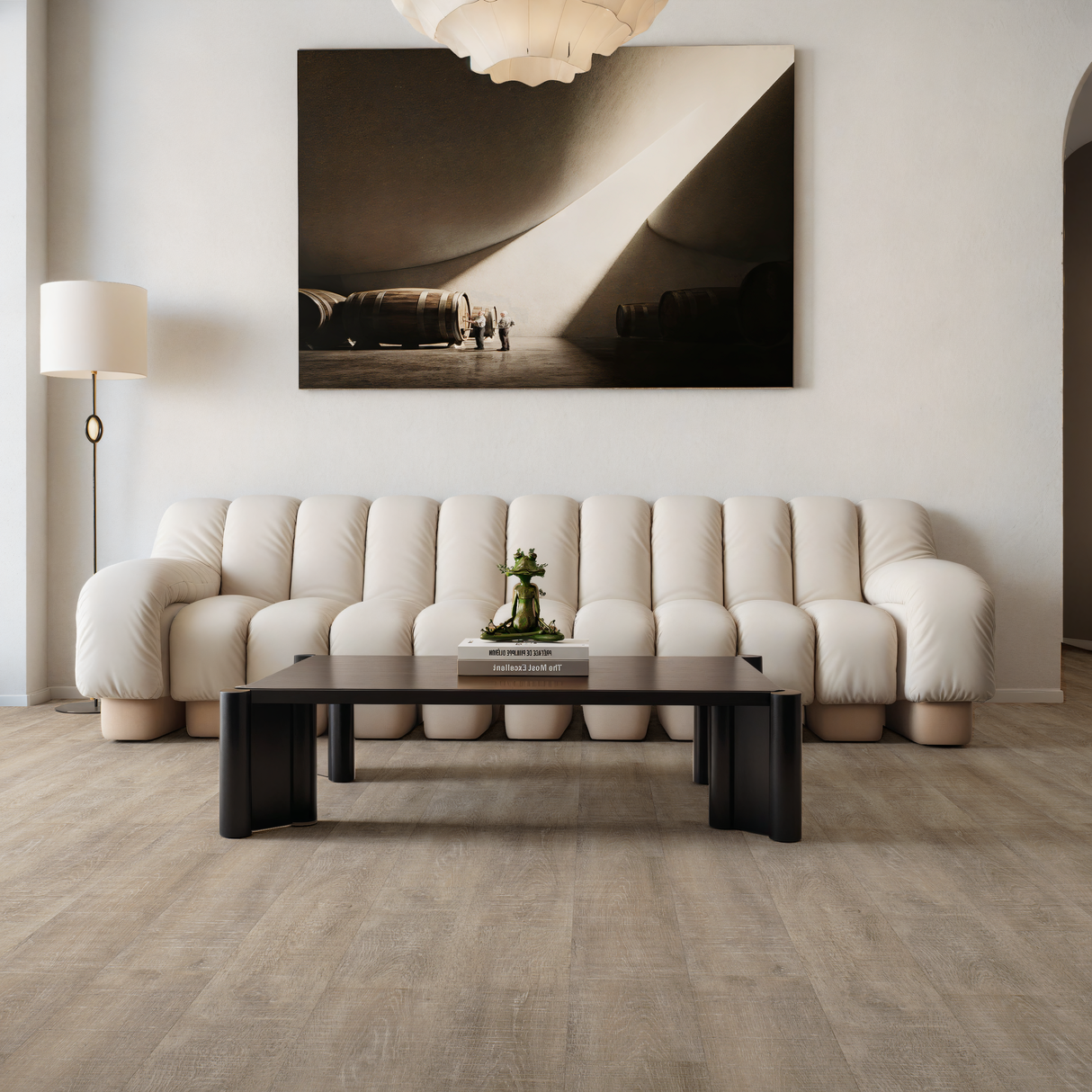 COREtec Plus 7 Plank VV024-00211 Waterproof Rigid Core, Nantucket Oak WPC Luxury Vinyl Floor Plank 7" x 48" x 8mm